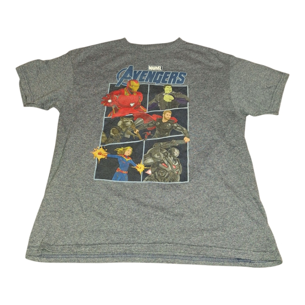 Marvel Avengers Kids Charcoal Tee Size Small 8